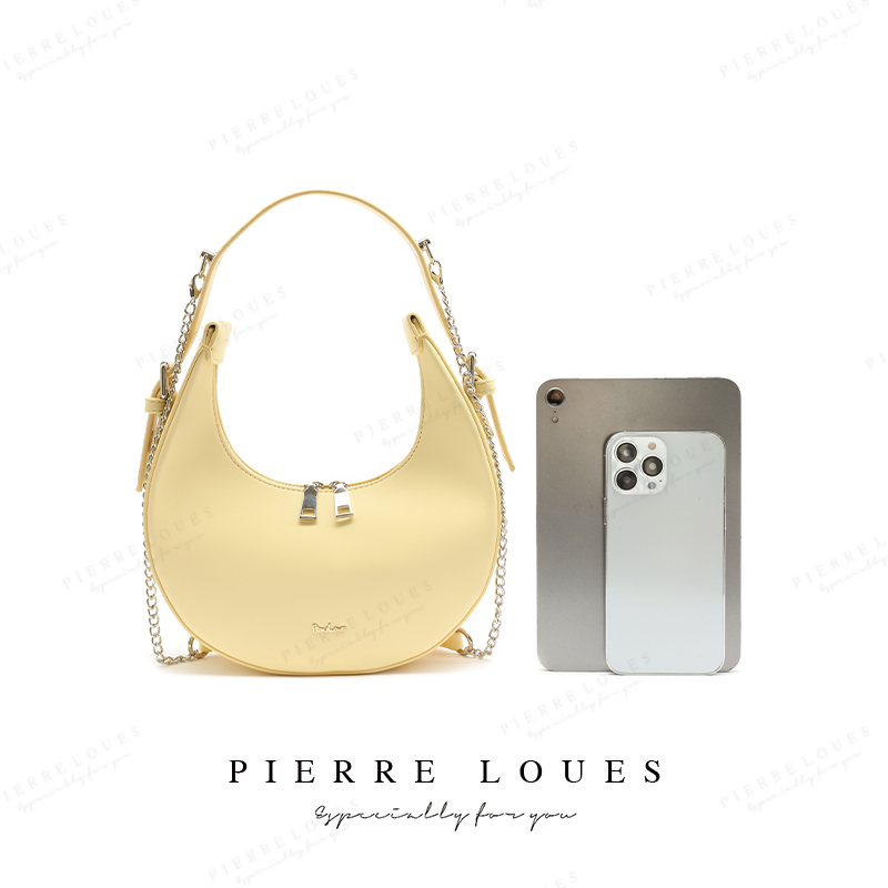 Half Moon Shape Shoulder Bag/ Handbag